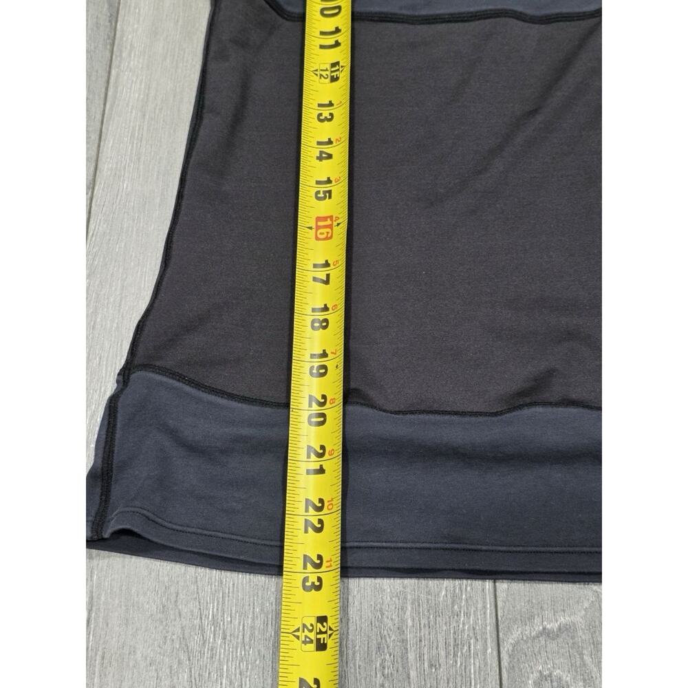 Yummie Womens Boyfriend 3-Panel Shaping Tank Black Size M A003803 - Picture 3 of 6